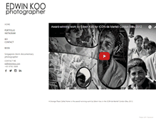 Tablet Screenshot of edwinkoo.com